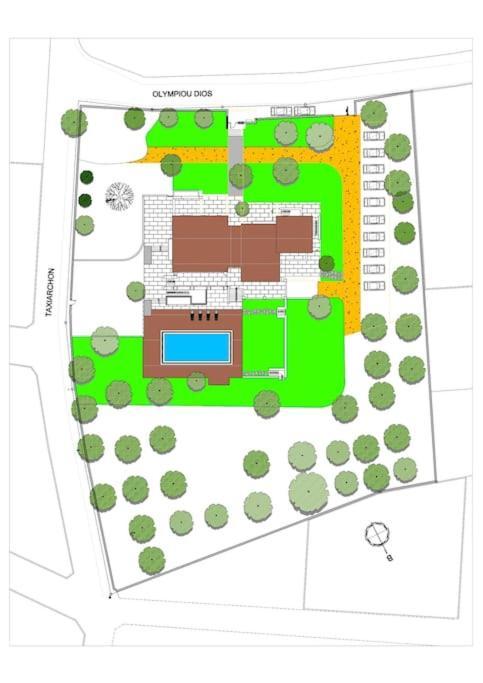 Villa Kalamos / Sea View And Pool Nearby Athens Exterior photo