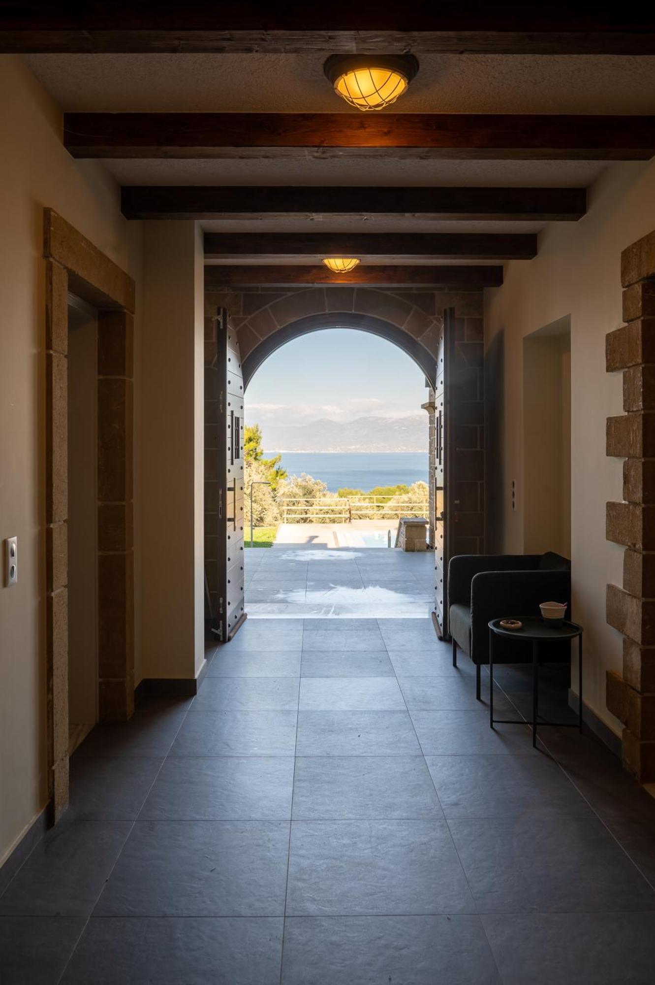 Villa Kalamos / Sea View And Pool Nearby Athens Exterior photo